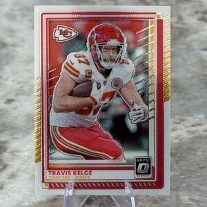 🔥 2025 Travis Kelce Panini Donruss Optic. Kansas City Chiefs